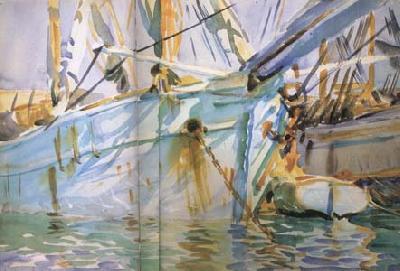 John Singer Sargent In a Levantine Port (mk18) oil painting image